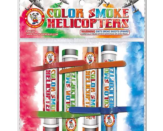 Color Smoke Helicopter