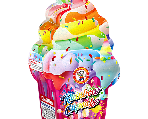 Rainbow Cupcake